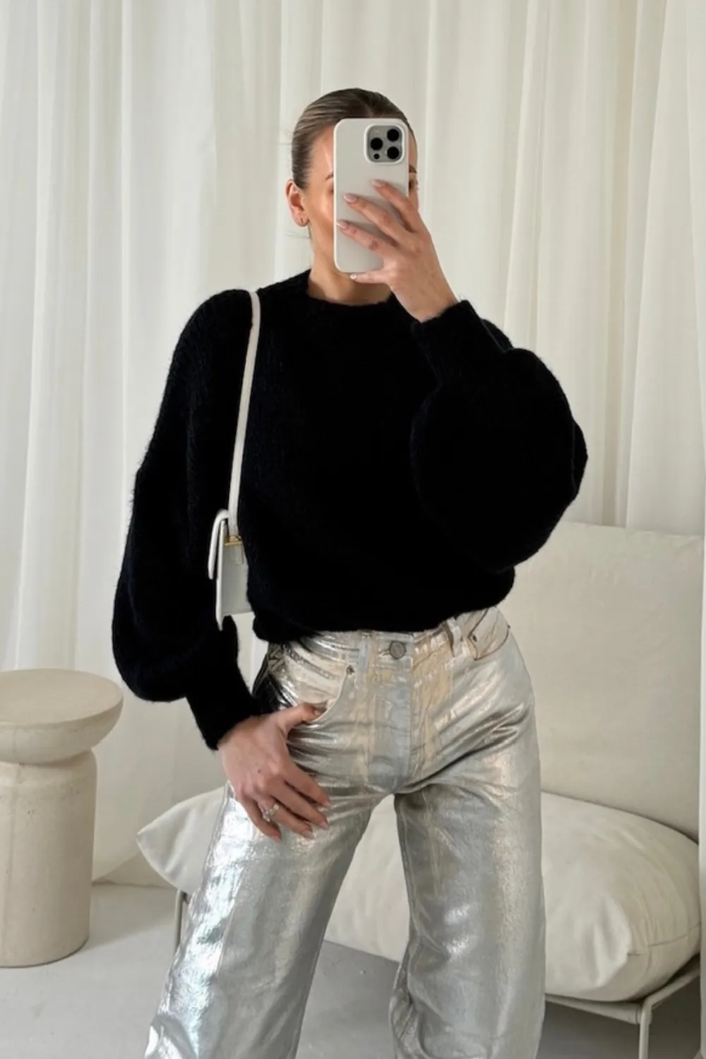 Alice black knit  jumper