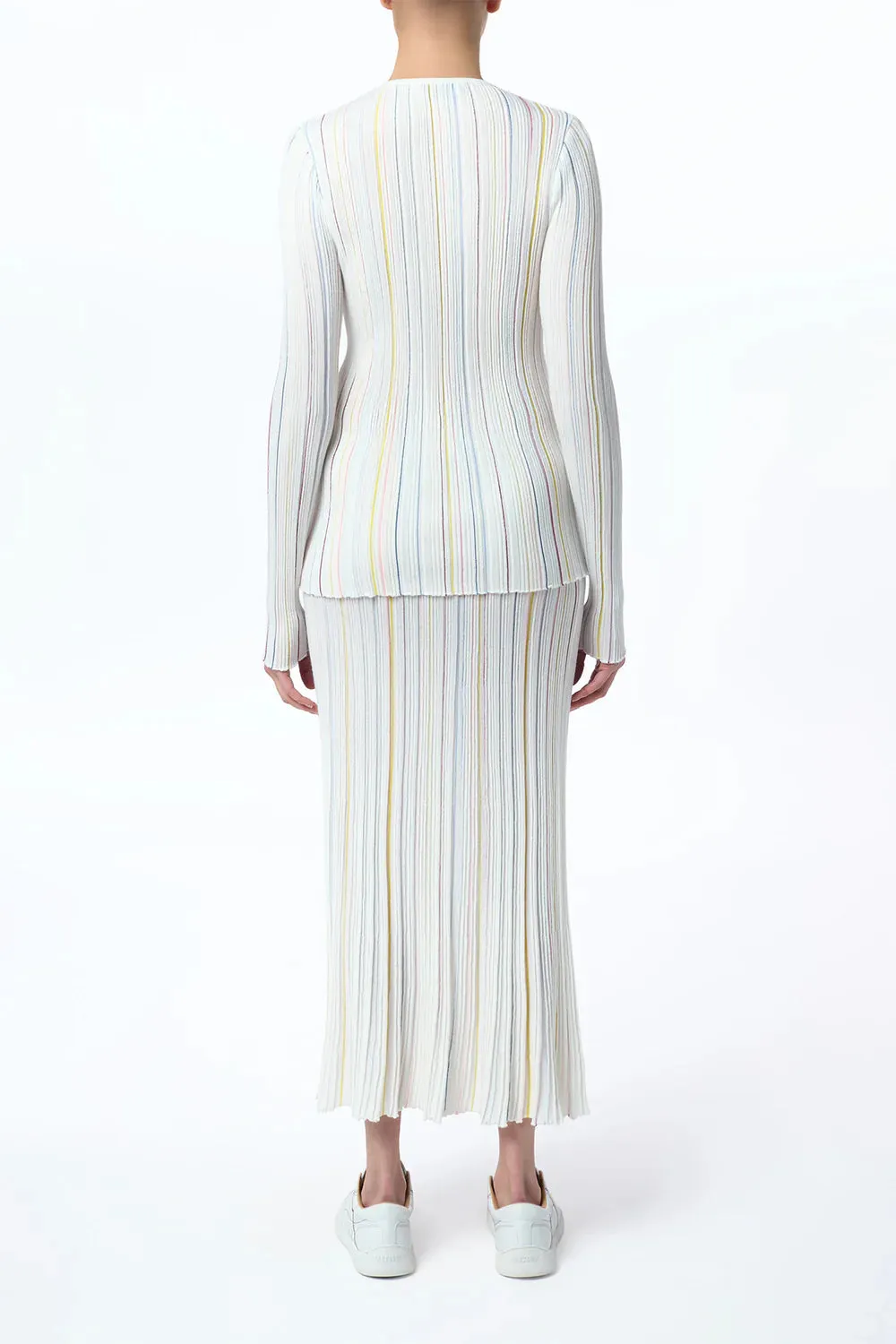 Augie LS Crew Stripes
