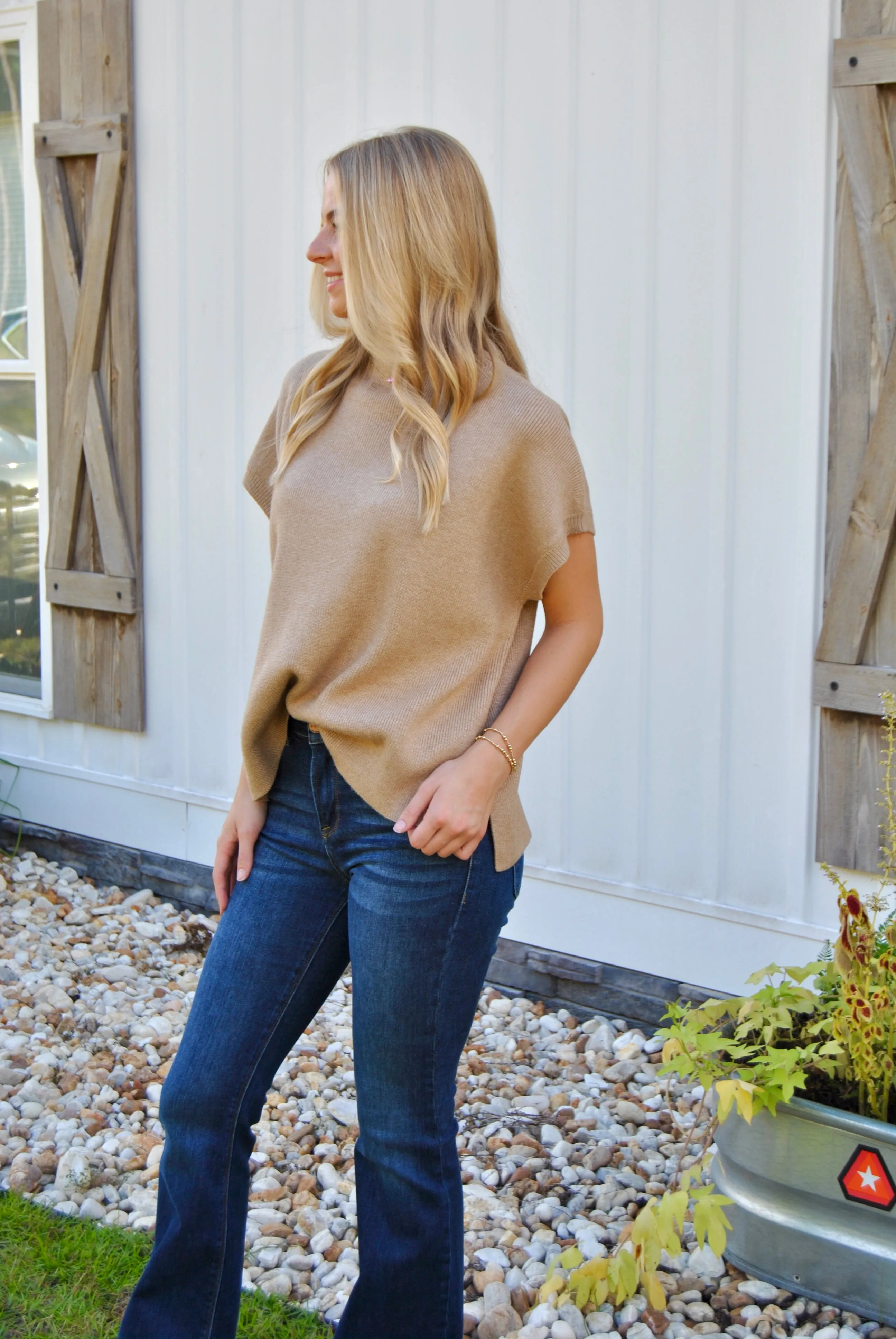 Bethany Sweater in Taupe
