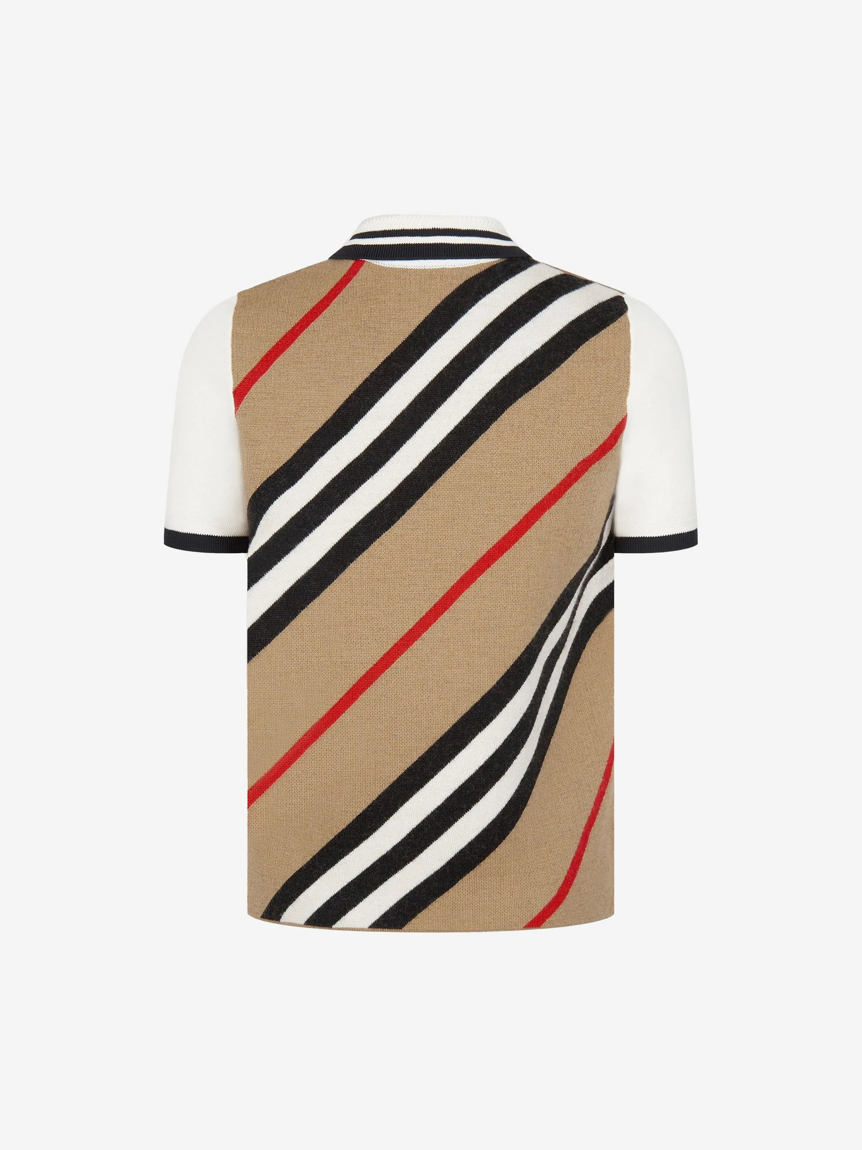 Burberry Boys Knitted Polo Shirt