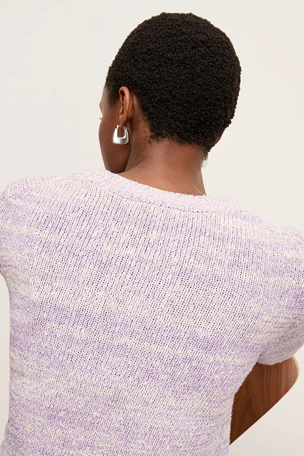 Butler Sweater - Knit Boucle :: Dusty Lavender