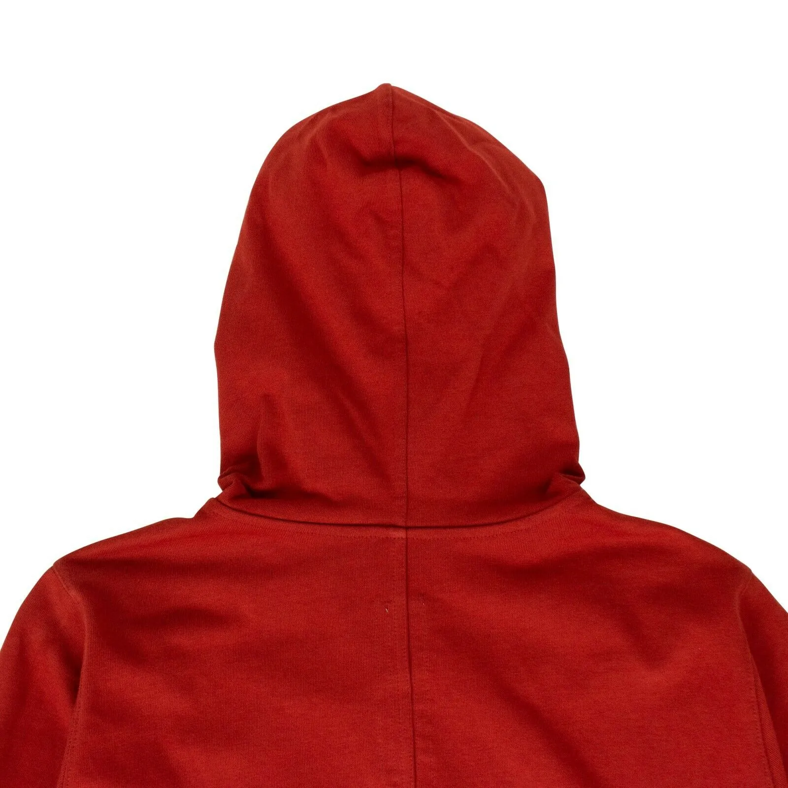 Cardinal Red Cotton Knit Hooded Sweater