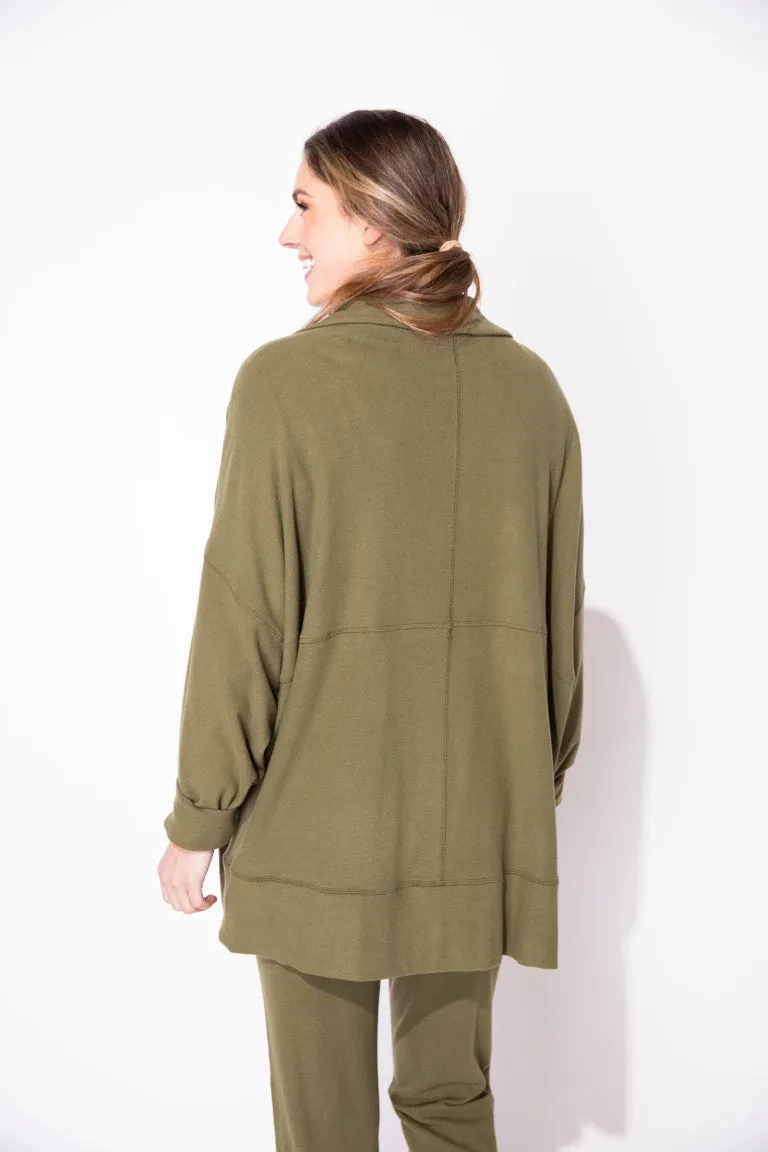 Cocoon Jacket in Black by Escape