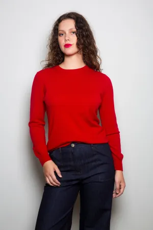 Dalston Kate Crew Sweater Fire