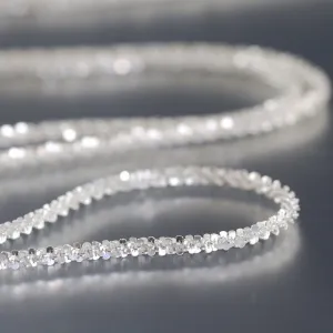 Fancy silver chains, Made in Italy 7-24 inch lengths available
