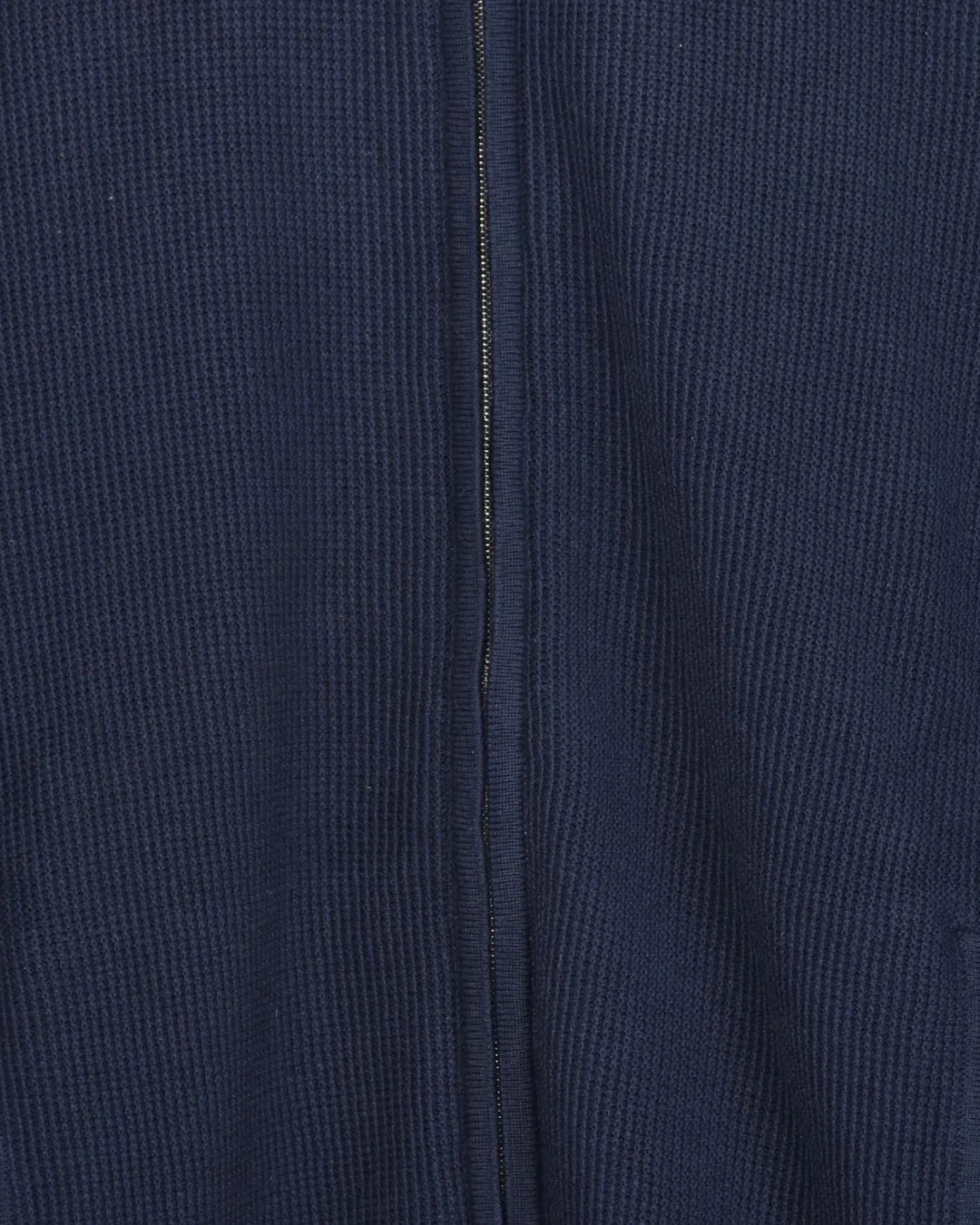 Knitted Fullzip Jacket - Navy