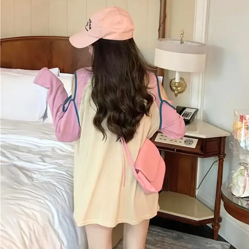 Oversized Sweater Bear Print