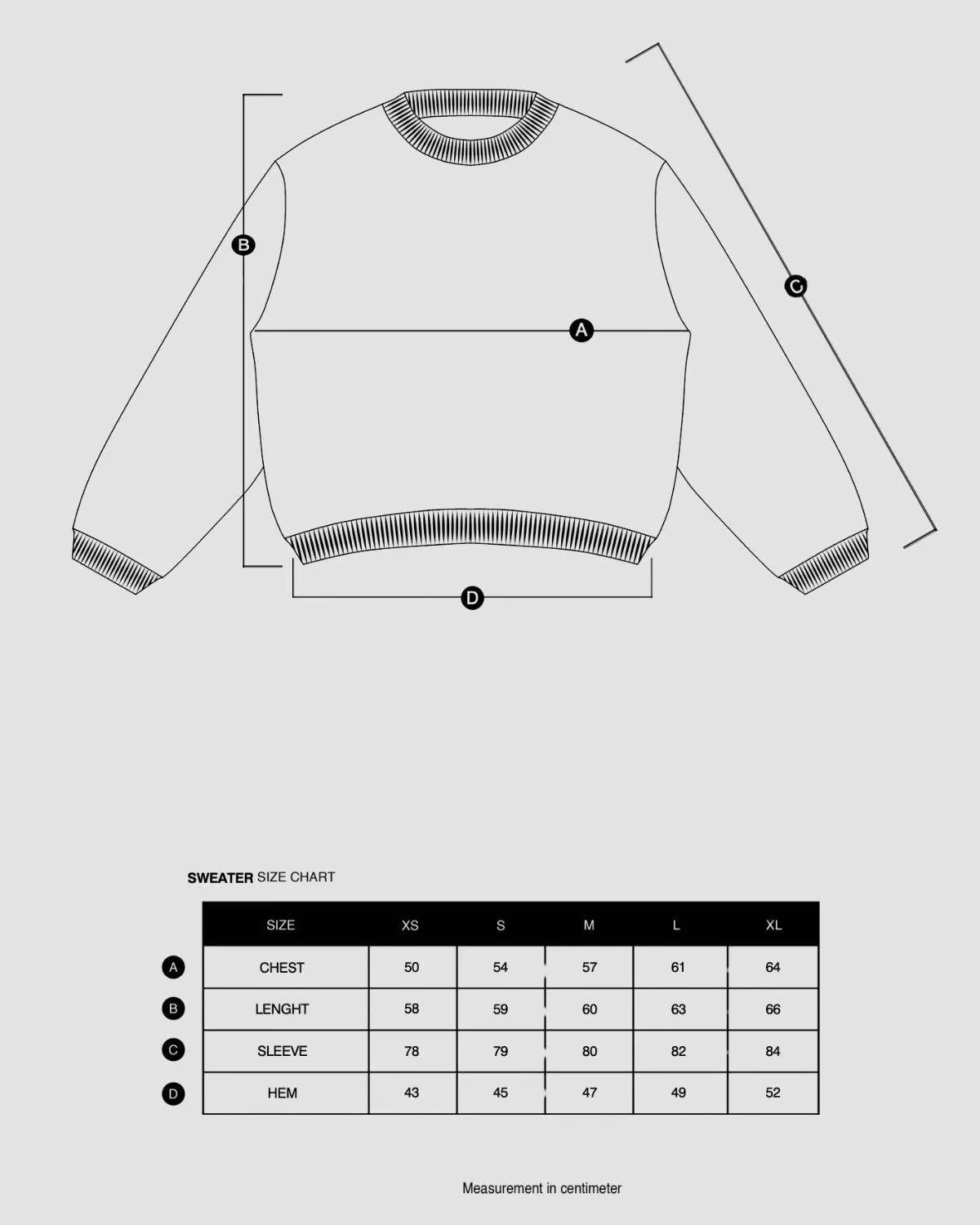 Sakura Black Knit Sweater