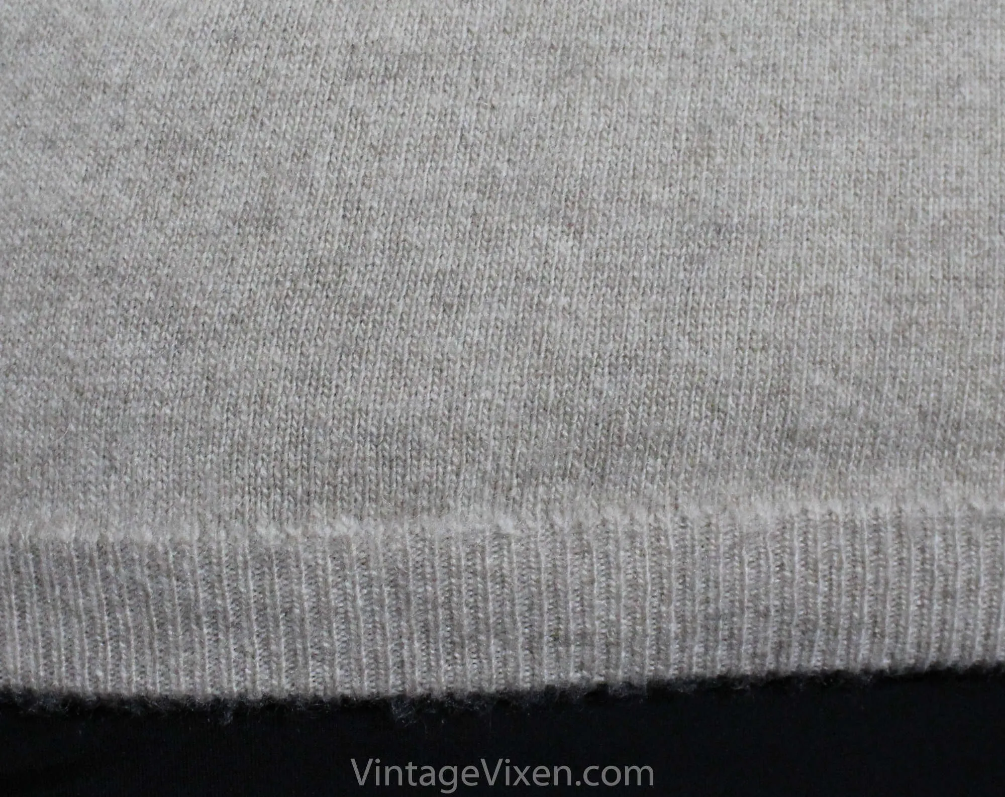 Size 10 Cashmere Cardigan - Beige Taupe Button Front Sweater - Timeless Luxury Knit Hadley Cashmere - Medium Large Fall Autumn - Bust 37.5