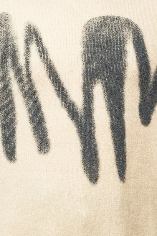 TEEK - Long Sleeve Spray Sweater